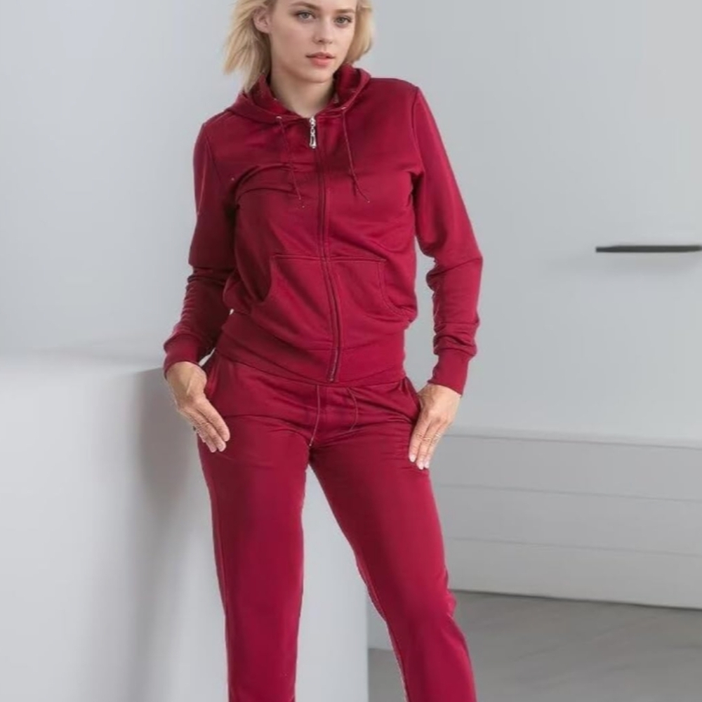 Women's Brick Red Tracksuit
